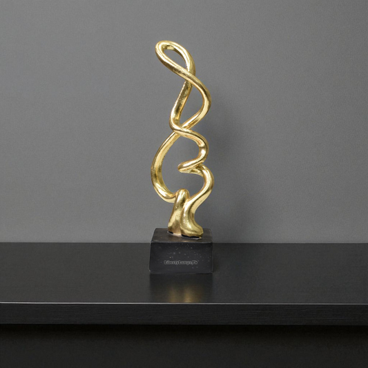 Modern Abstract Sculpture Decor (Single)
