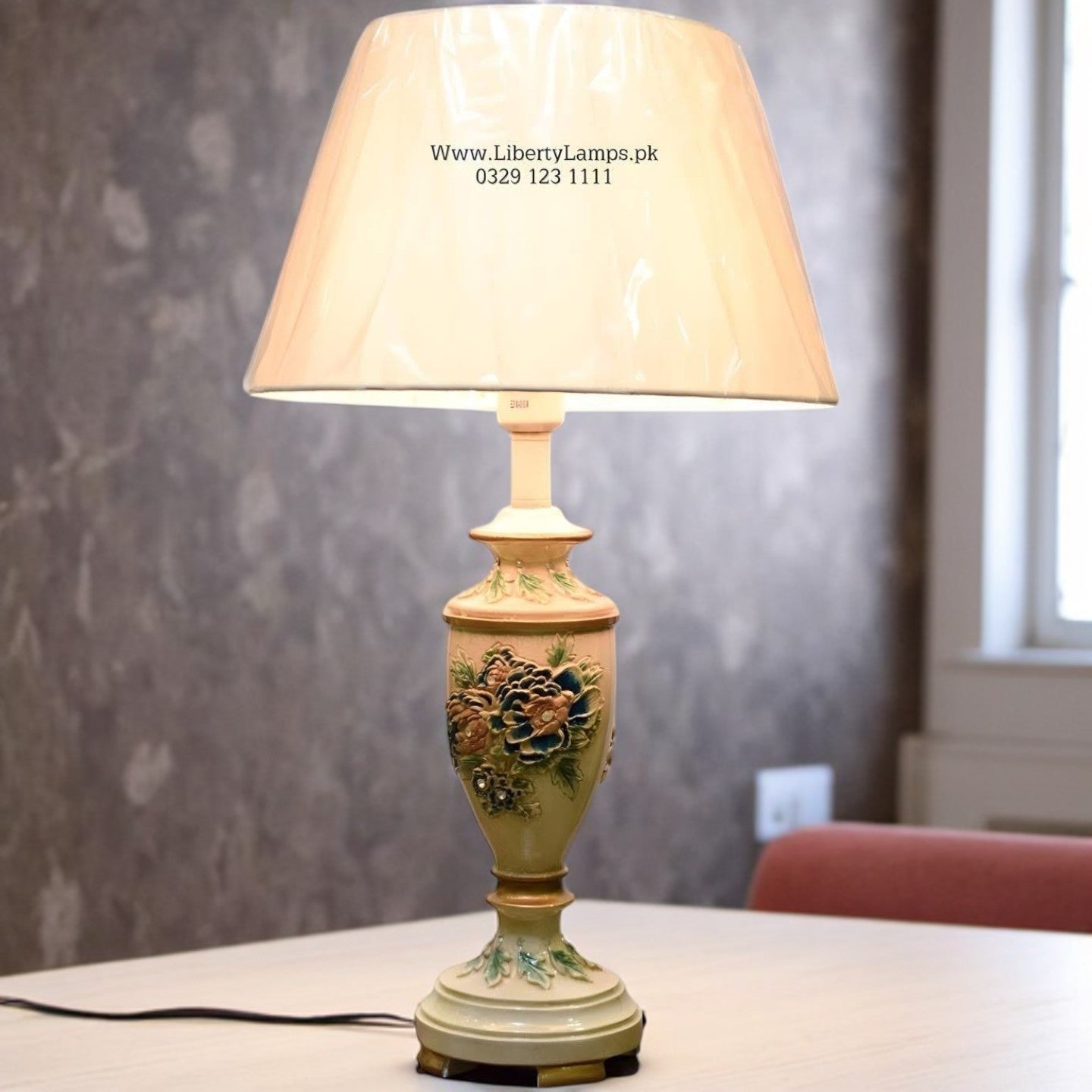 Turquoise Charm Turkish Table Lamp (Pair)