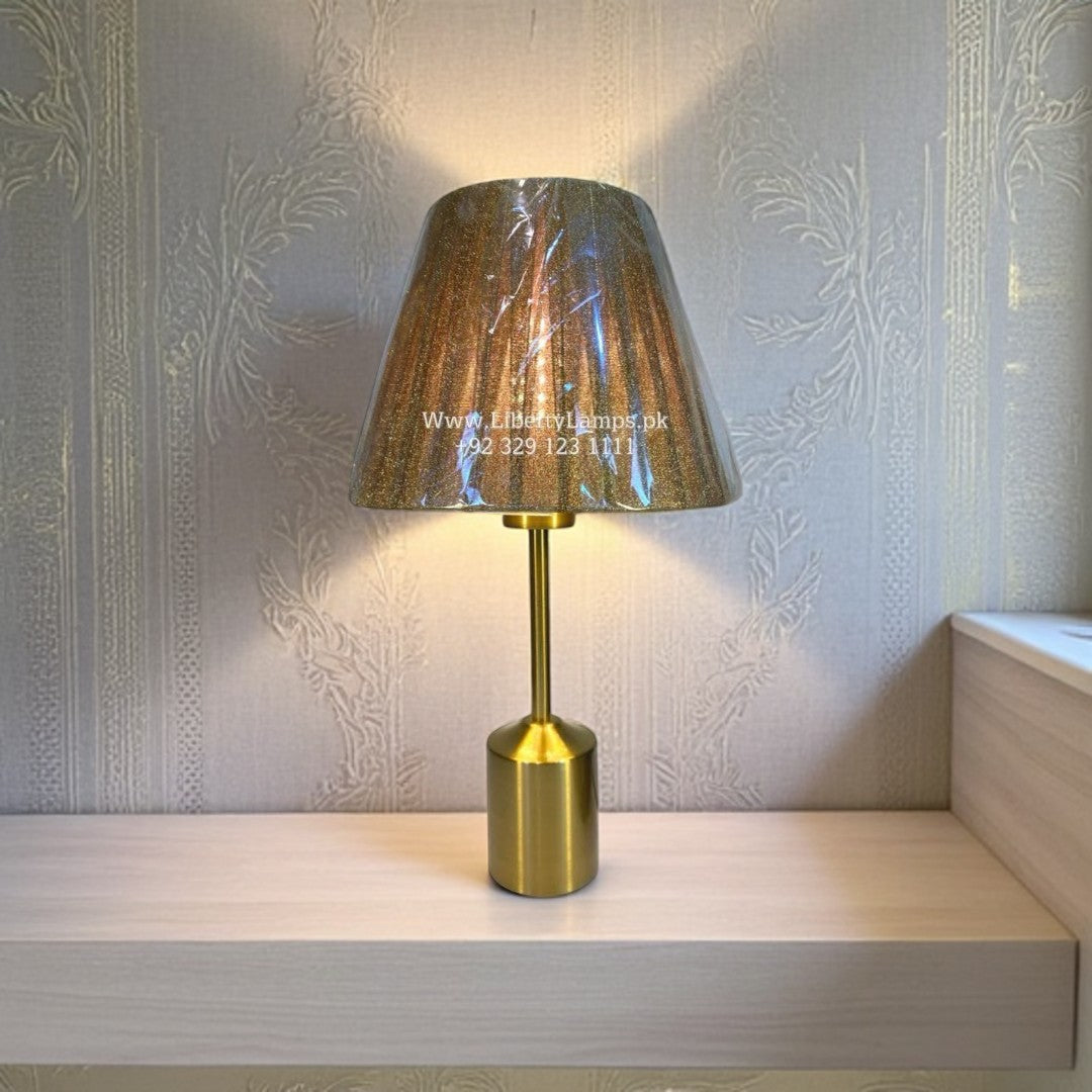 🖤 Sleek Metal Modern Bedroom Lamp (Pair)