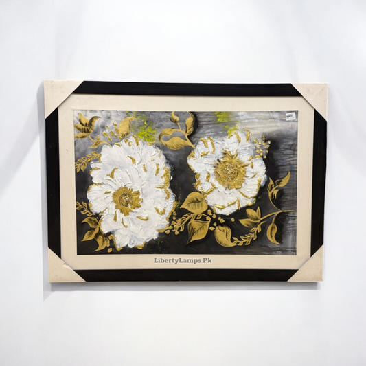 🖼️ Oil Painting on Canvas with Frame (33x45 Inch)