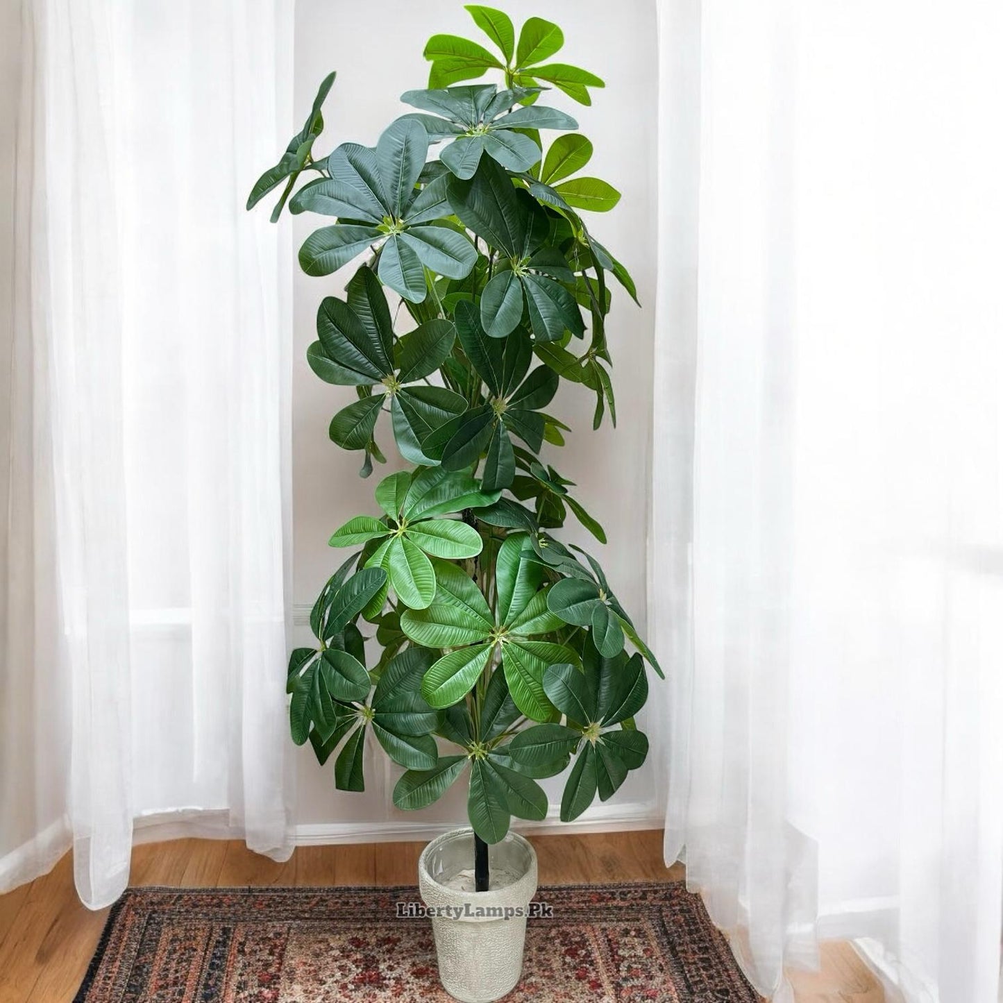 🌿 Chico Artificial Plant – Double Bunch (Height: 4.5 Feet)