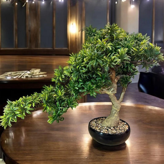 🌿 Bonsai Artificial Plant – Decorative Size (22x35 inch)