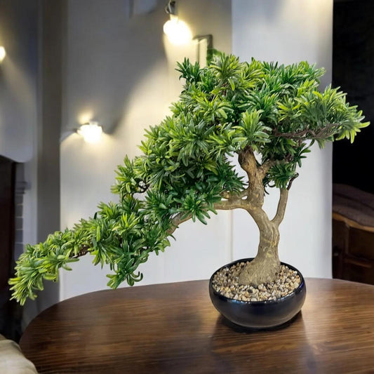 🌿 Bonsai Artificial Plant – Decorative Size (22x35 inch)