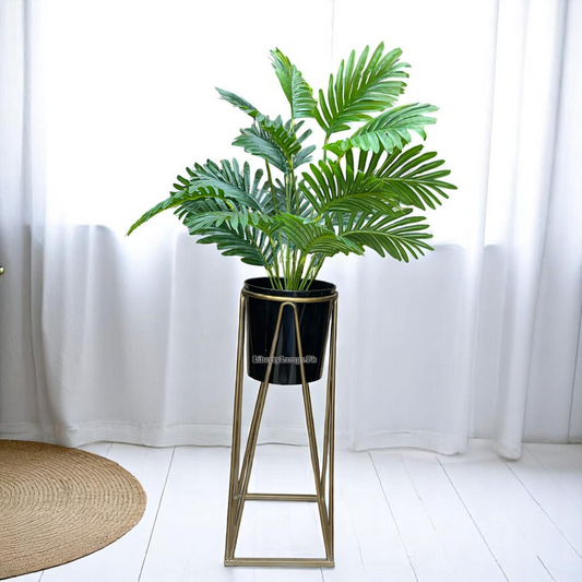 🌿 Fish Palm Plant with Floor Stand (Height: 3 Feet)