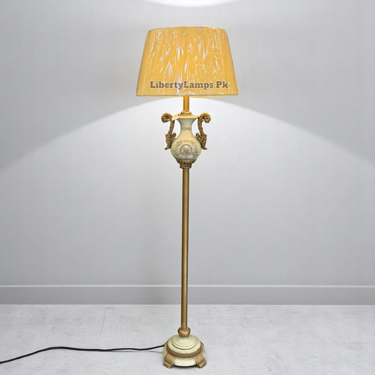 ✨ Imperial Grace Turkish Floor Lamp – Polyresin (Single) ✨