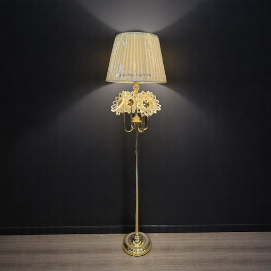 ✨ Radiant Halo Floor Lamp with 5 Warm Lights (Single) ✨