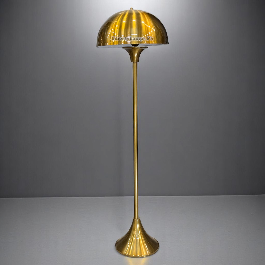 ✨ SolidAura Metal Floor Lamp with Metal Shade – Industrial Chic (Single) ✨