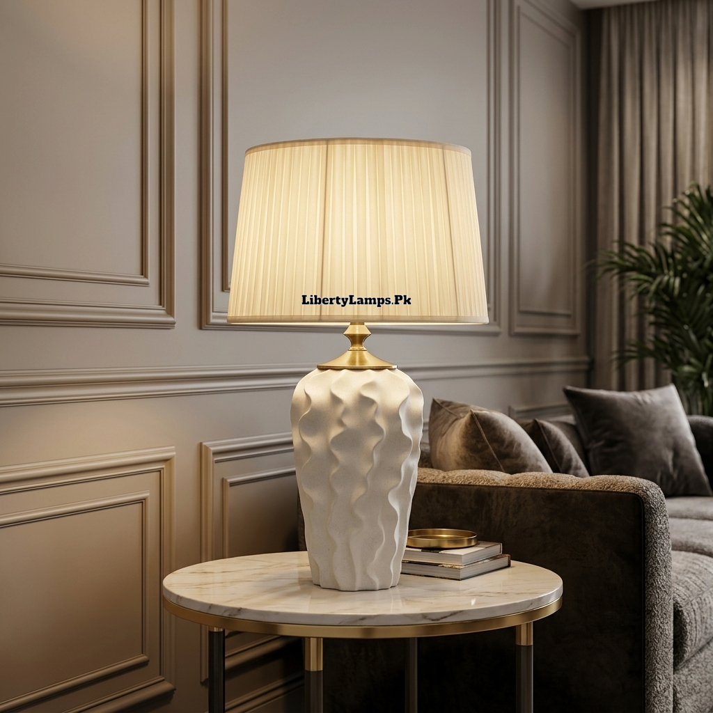 Terracotta Heritage – Rustic Elegance Table Lamp Pair