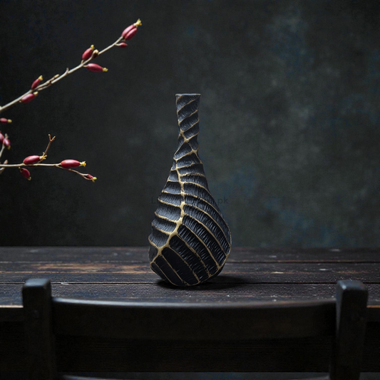 Handcrafted Terracotta Vase – Natural Rustic Décor