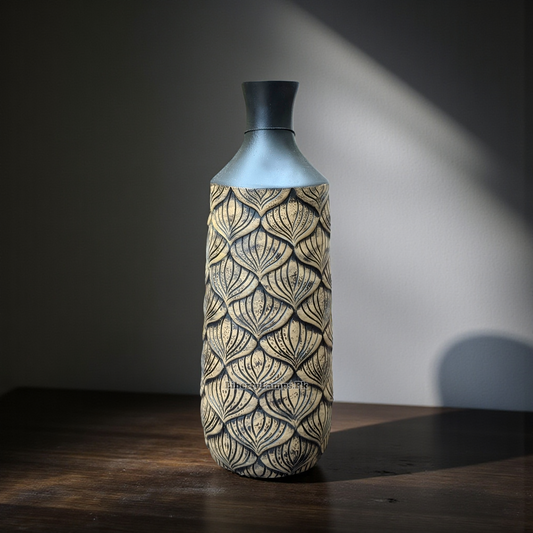Aegean Weave™ – Fishbone Ceramic Vase