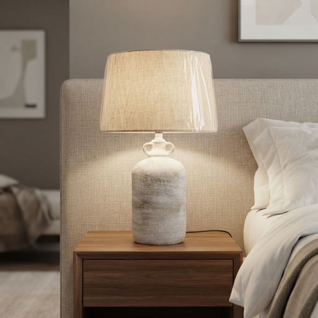 Plain Green Lamp – Pair