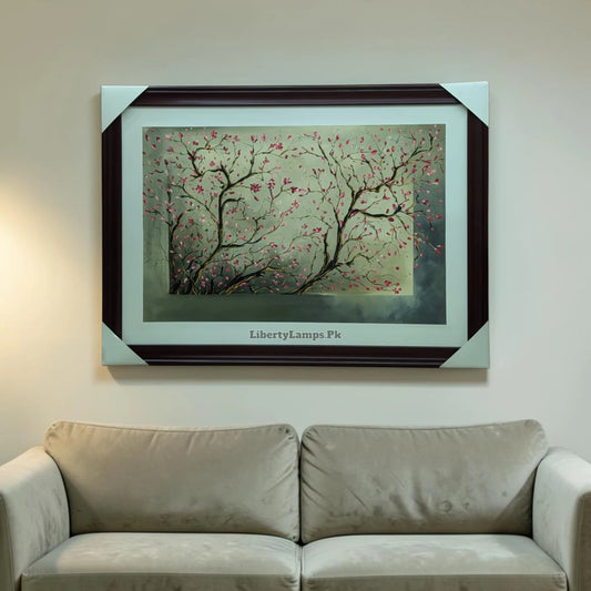 Serene Landscape Handmade Oil Painting on Canvas