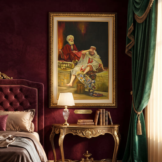 Arabian Legacy™ – Arabic Culture Handmade Oil Painting on Canvas