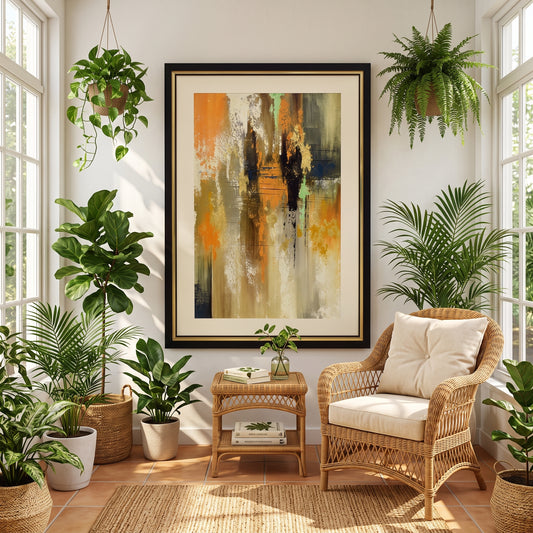 Vivid Dimensions™ – Abstract Handmade Oil Painting on Canvas
