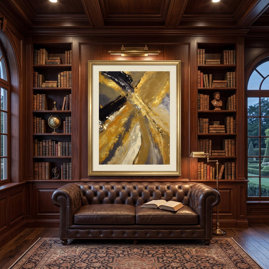 Chromatic Vision™ – Abstract Handmade Oil Painting on Canvas