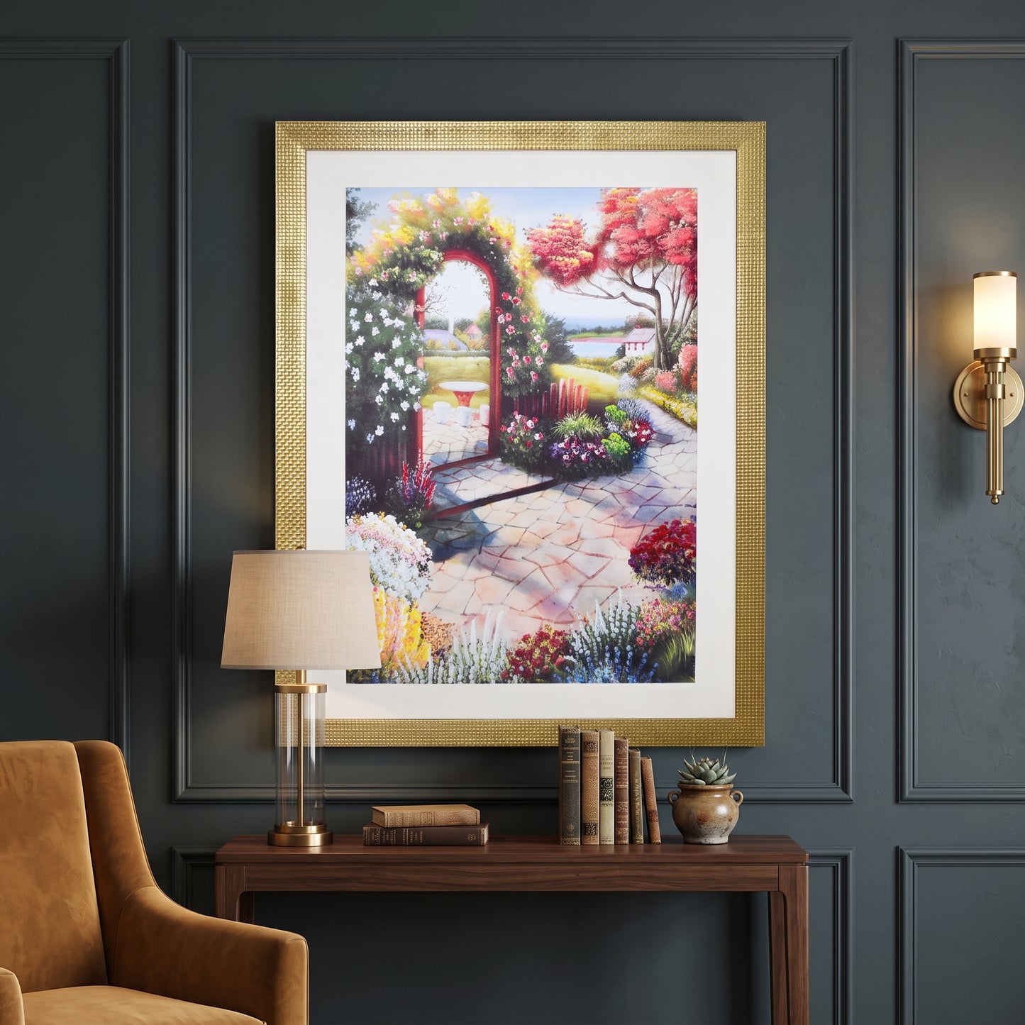 Whispering Valleys™ – Landscape Handmade Oil Painting on Canvas