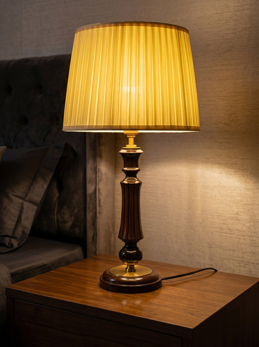 Forest Elegance™ – Wooden Lamp Pair