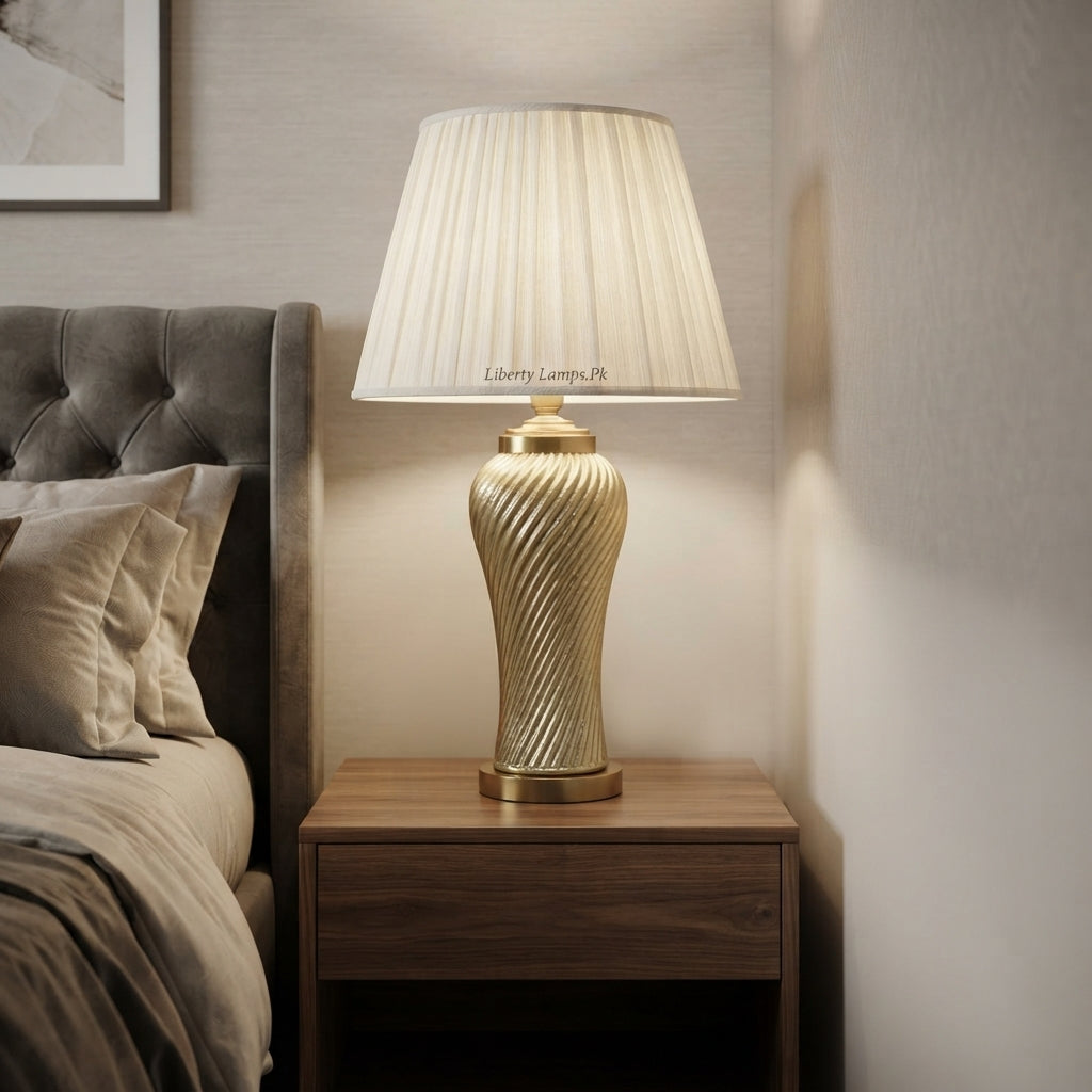 Glass Grace – Refined Glass Table Lamp Pair