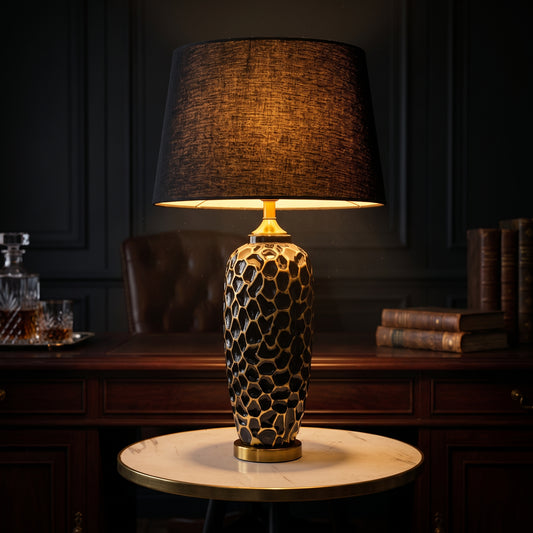 Earthstone Elegance™ – Terracotta Lamp Pair