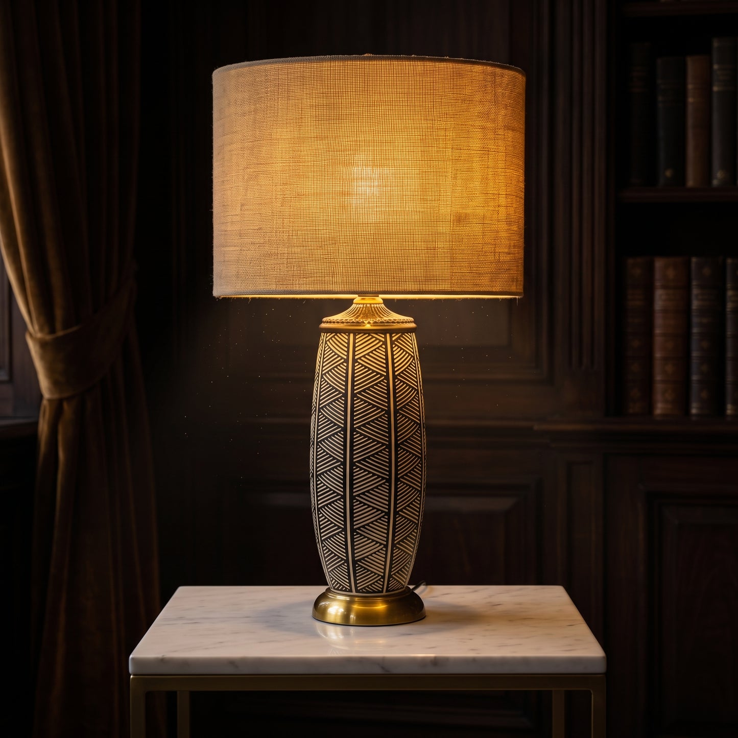 Rustic Haven™ – Terracotta Lamp Pair