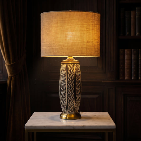 Rustic Haven™ – Terracotta Lamp Pair