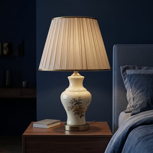 Classic Ivory™ – Porcelain Lamp – Single