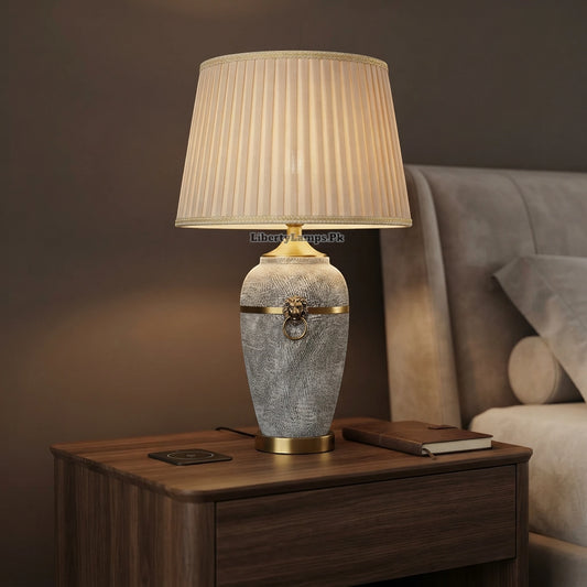 Terracotta Charm – Classic Terracotta Table Lamp Pair