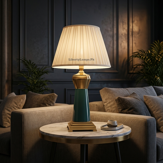 Porcelain Grace – Elegant Porcelain Table Lamp Pair