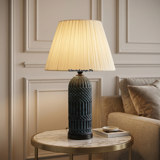 Terracotta Royale – Timeless Terracotta Table Lamp Pair