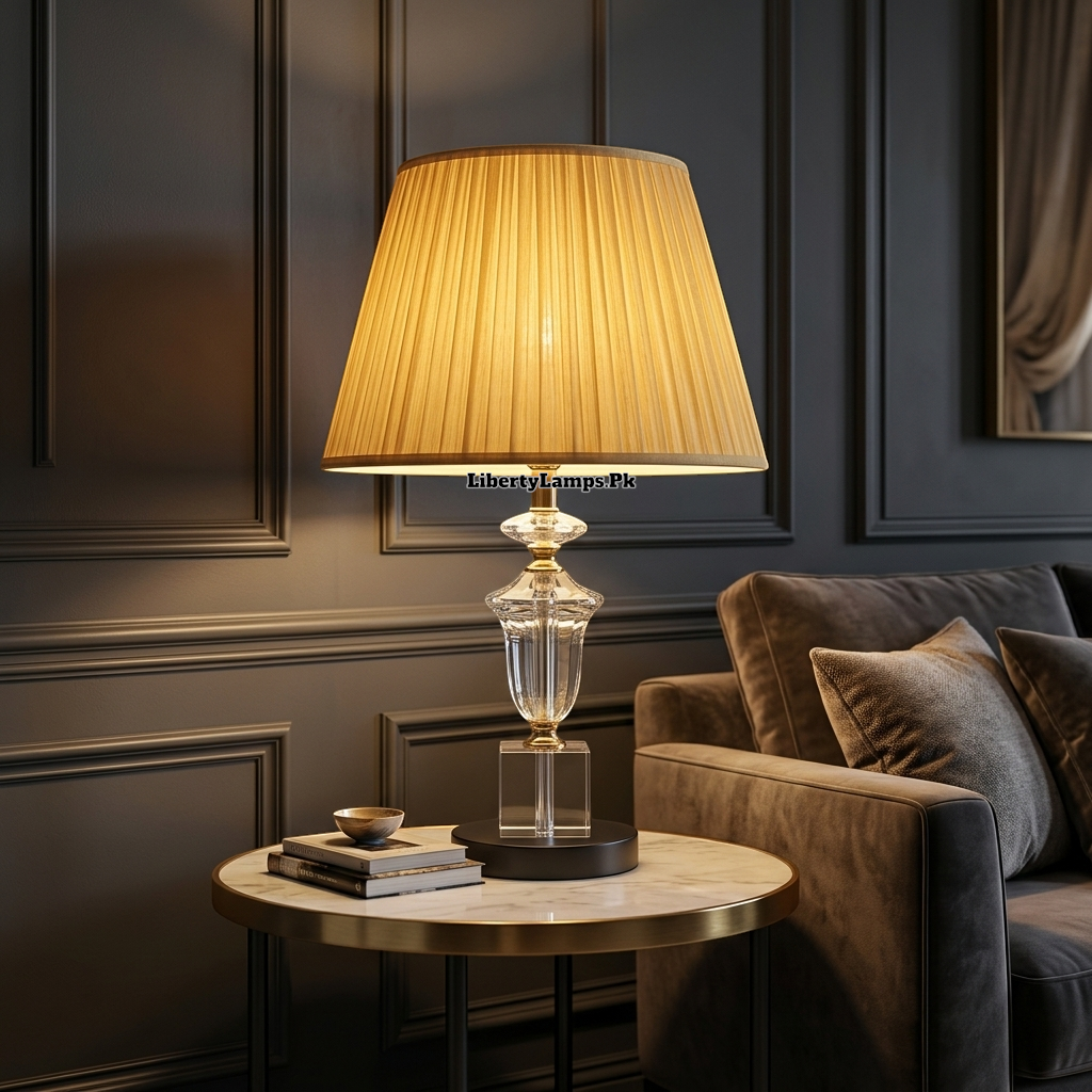 Crystal Royale – Luxury Crystal Table Lamp Pair