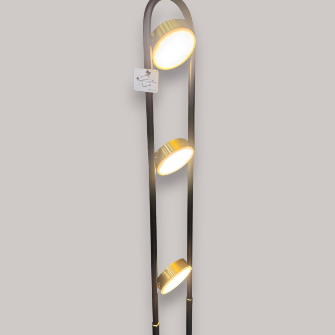 💡 3-LED Floor Lamp – Sleek & Stylish (Single) 💡
