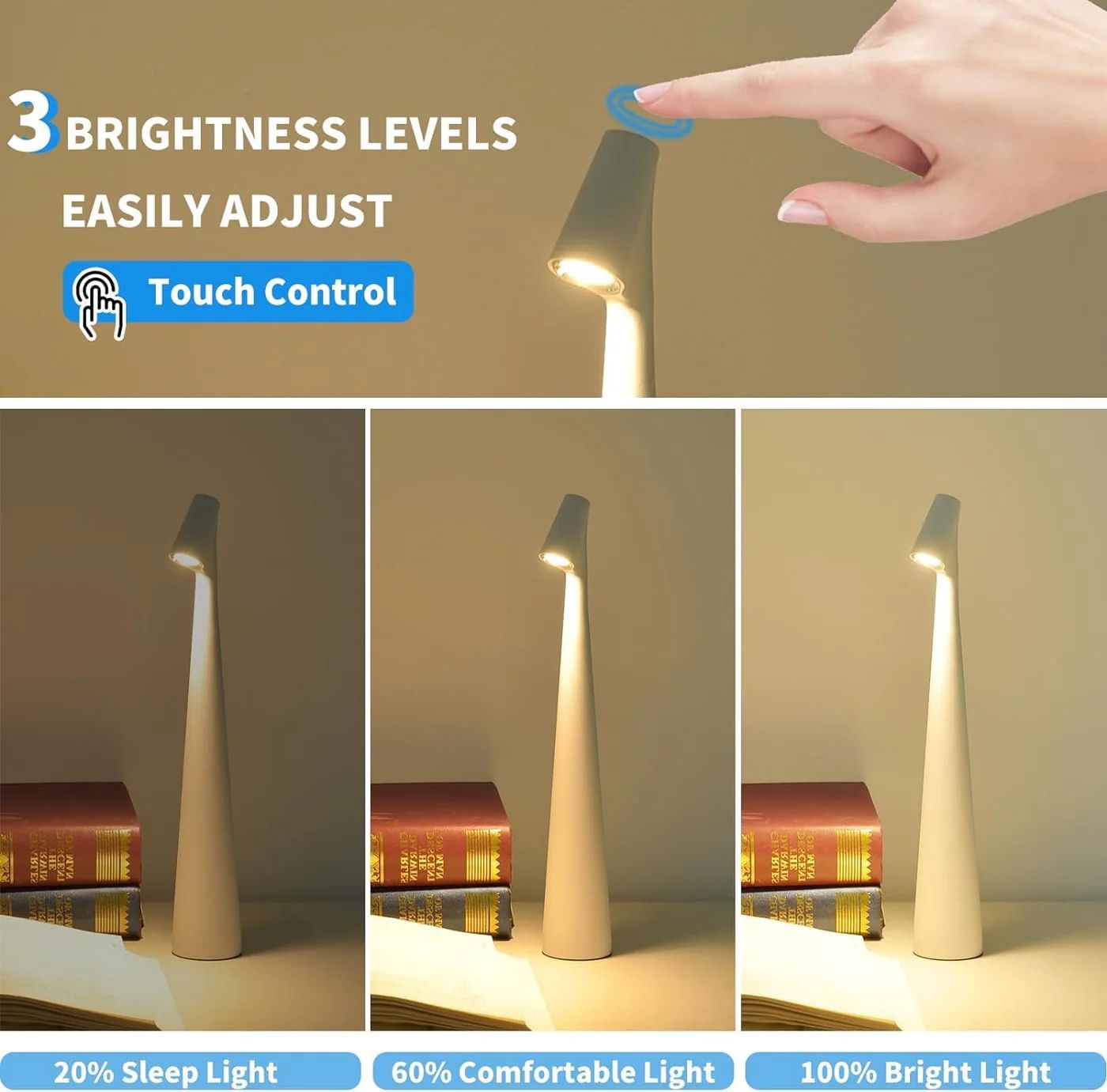 Rechargeable LED Study Light – Compact Smart Lighting