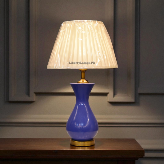 Blush Curve – Ceramic Table Lamps (Pair)