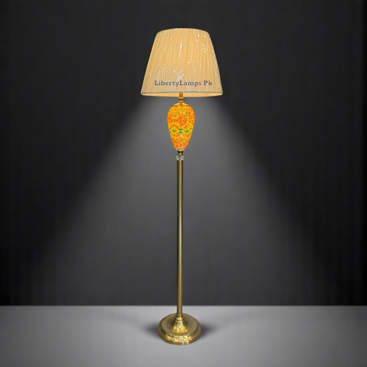 💡 Mosaic Turkish Double Light Floor Lamp (Single) 💡