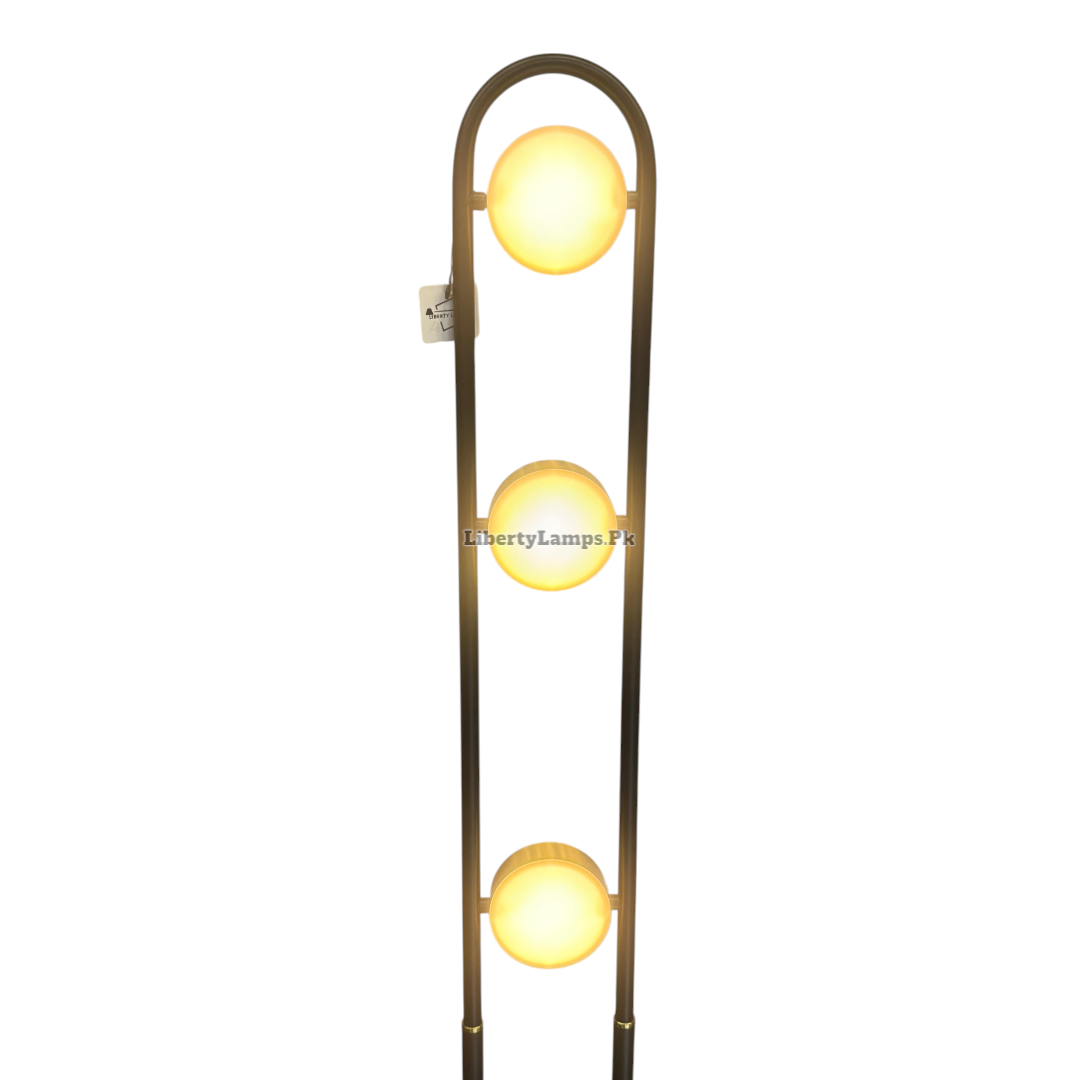 💡 3-LED Floor Lamp – Sleek & Stylish (Single) 💡