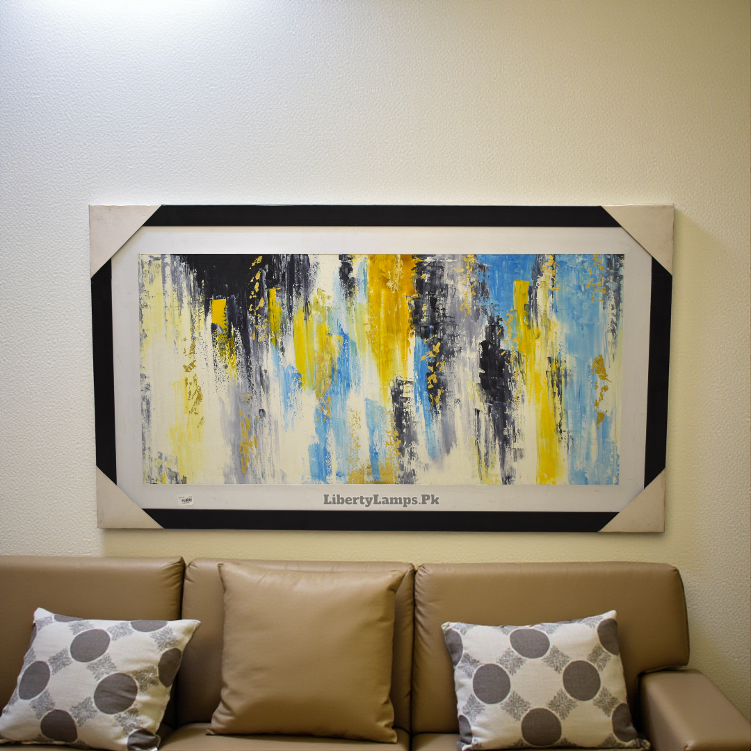 Abstract Oil Painting on Canvas (Single)