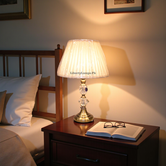 Crystal Ball Table Lamp (Pair)