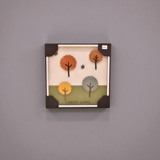 Crystal Waves – 3D Framed Wall Painting (Single)