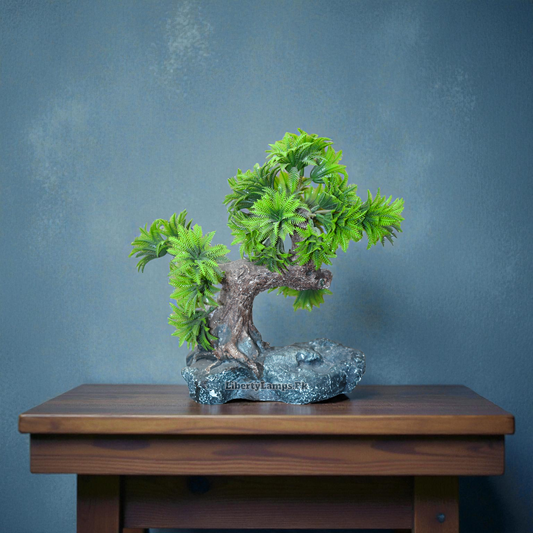 Emerald Serenity – Artificial Bonsai Plant (Single)