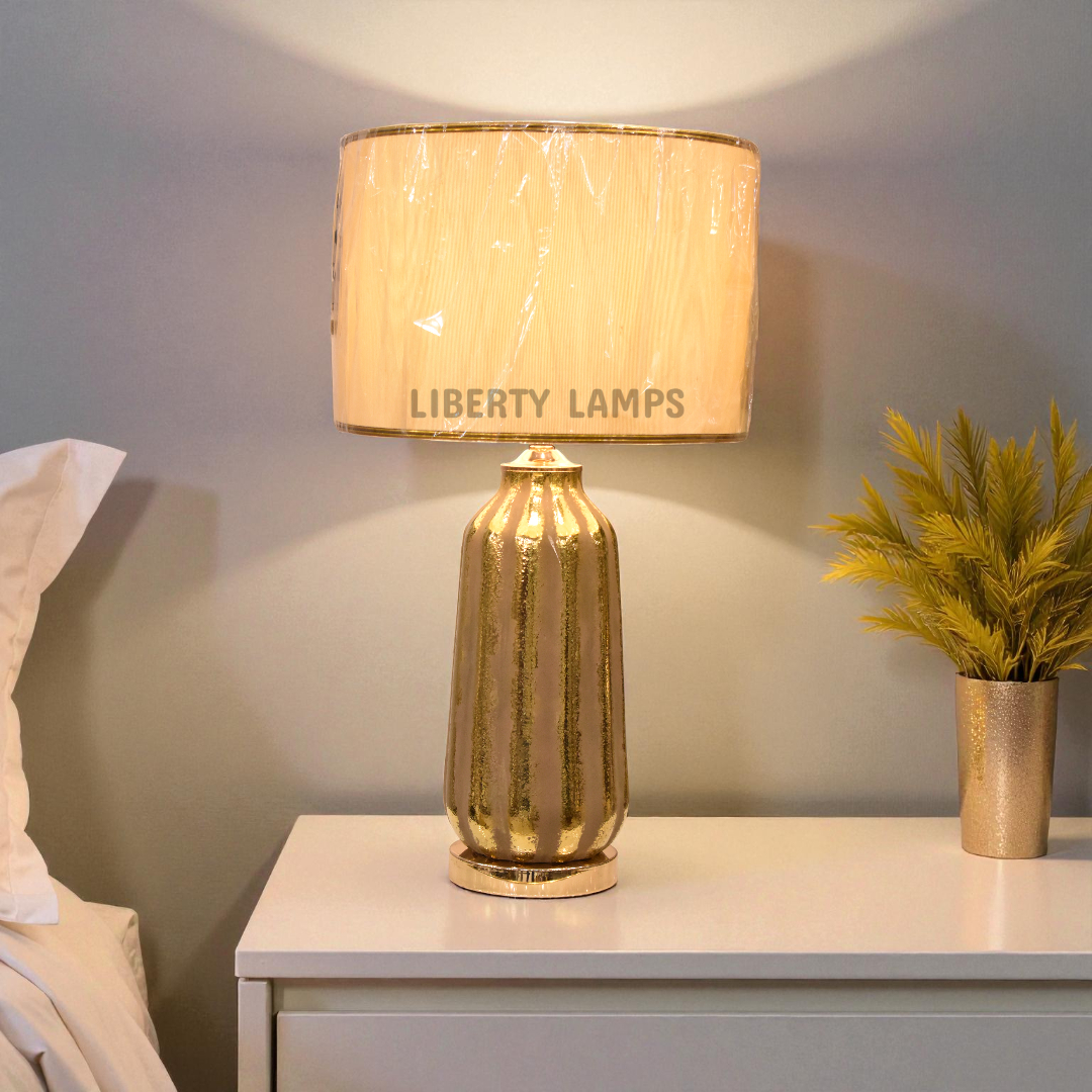 Rustic Charm Terracotta Table Lamp (Pair)