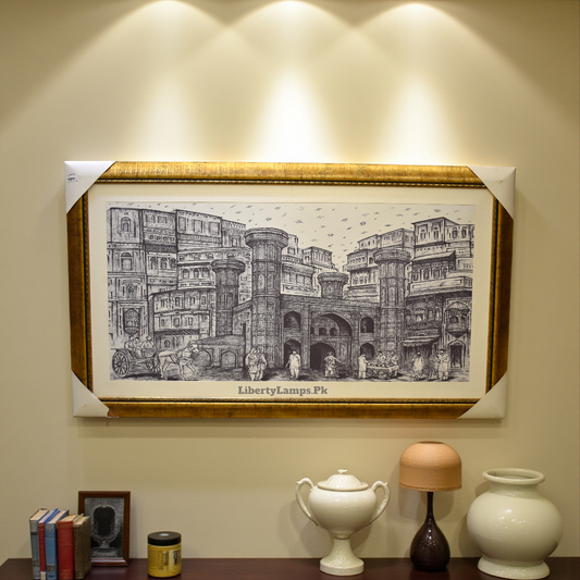 Pencil Sketch on Canvas (Single)