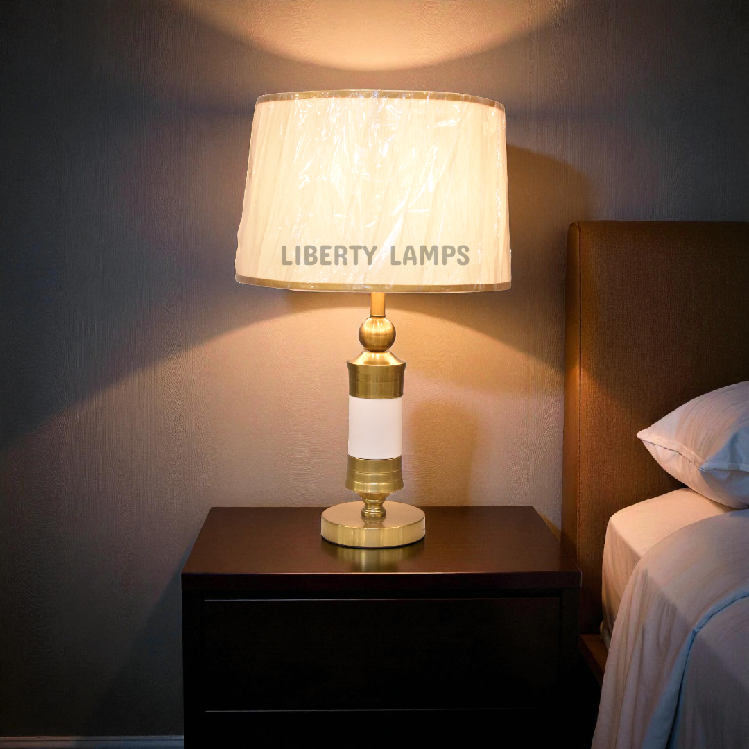 Metallic Aura Classic Table Lamp (Pair)