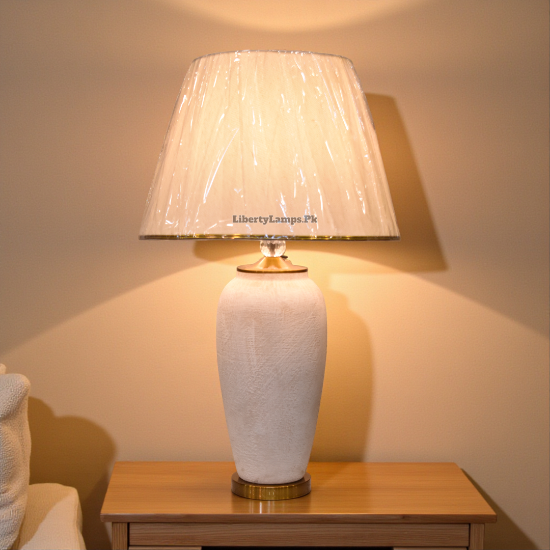 Rustic Charm – Terracotta Table Lamp (Pair)