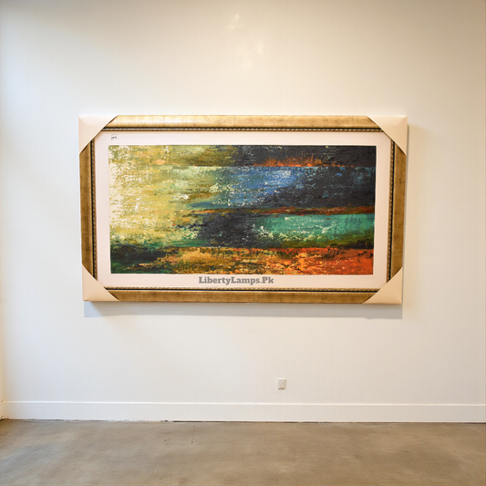 Ethereal Flow – Abstract Oil Painting on Canvas (Single)