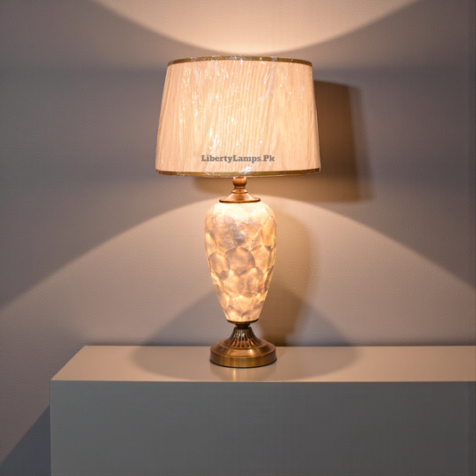 Luminous Pearl – Mother of Pearl Double Light Lamp (Pair)