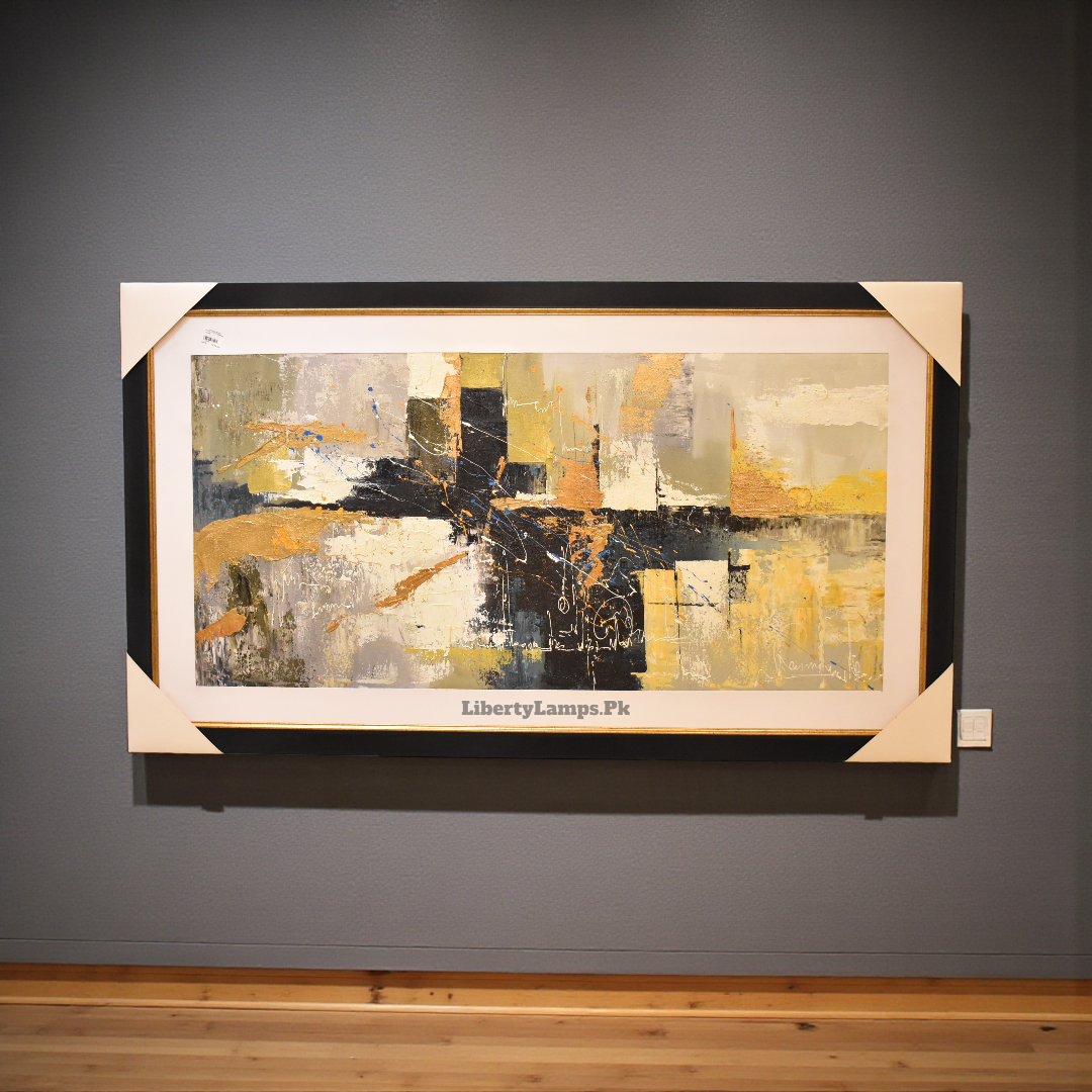 Mystic Waves – Abstract Oil Painting on Canvas (Single)