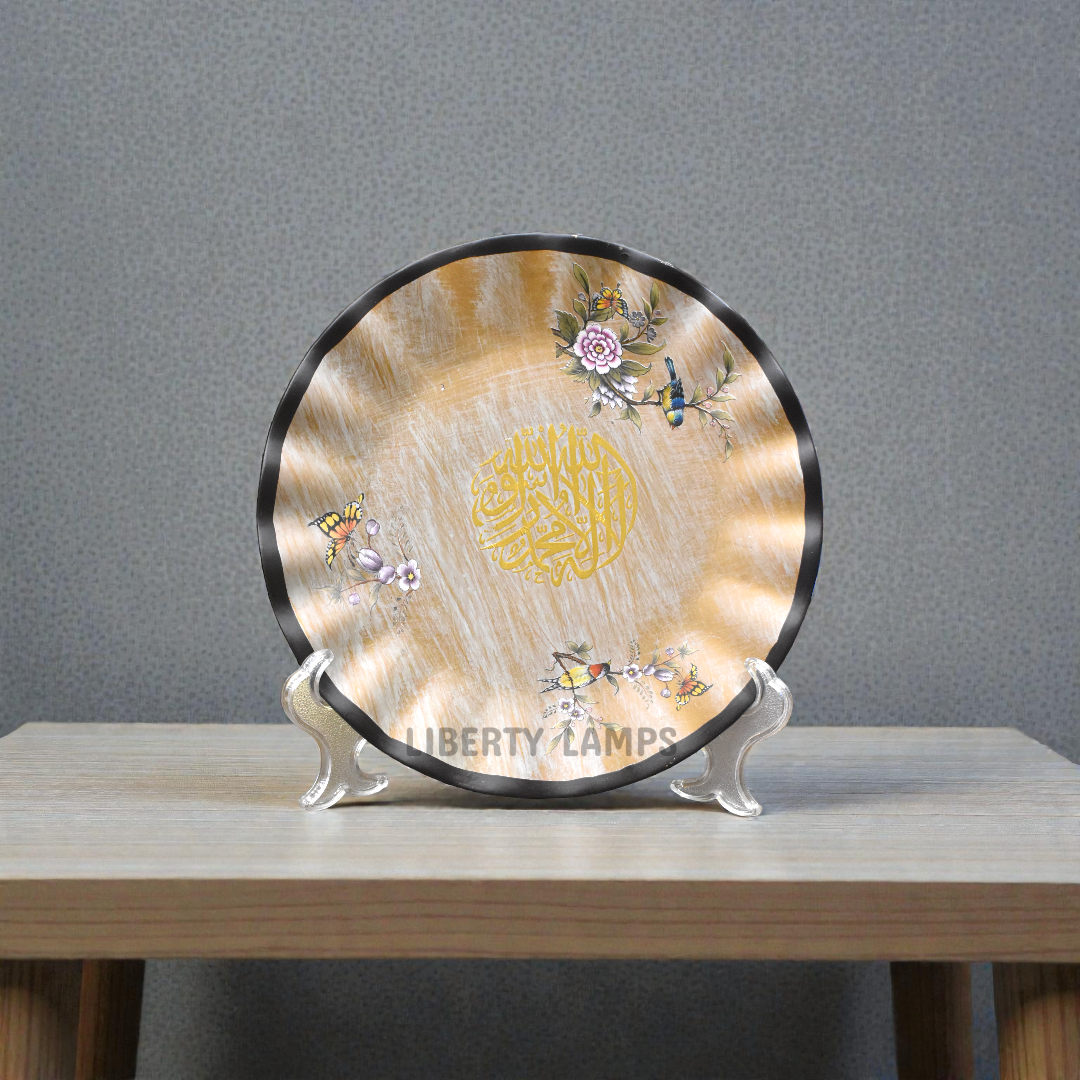 Ceramic Elegance Display Plate (Single)