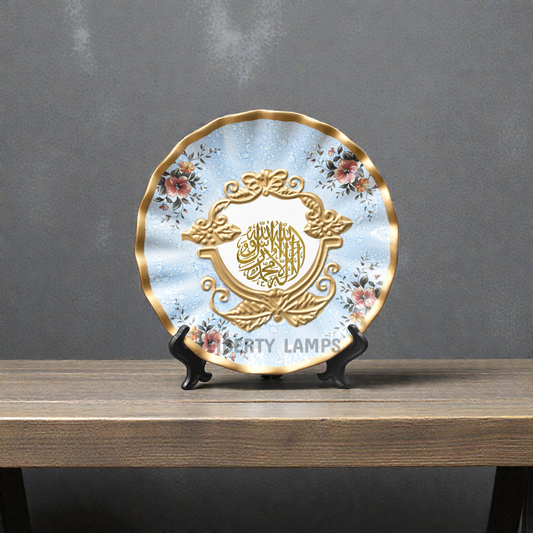 Ceramic Harmony Décor Plate (Single)