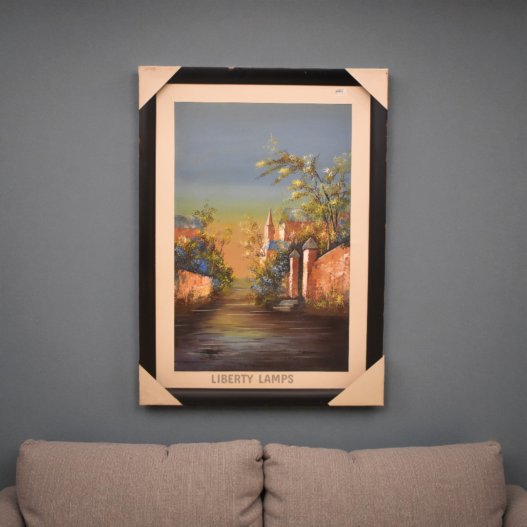 Horizon Serenity Landscape Oil Painting (Single)