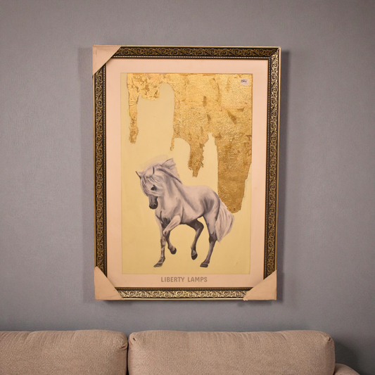 Galloping Majesty Horse Oil Painting (Single)